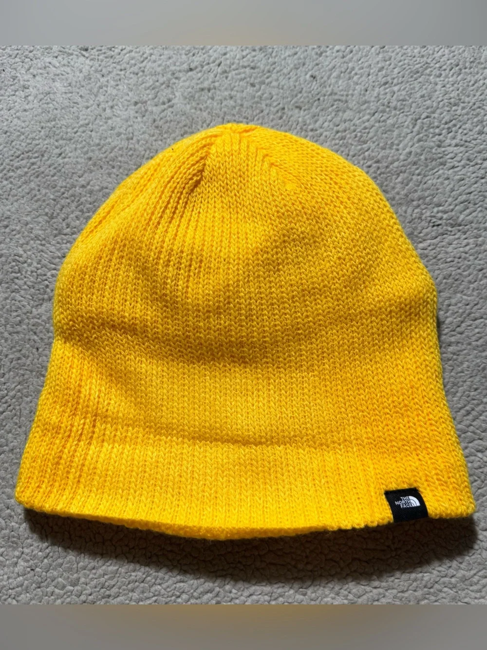 The North Face Beanie Adult OS Nickelodeon Kids Choice Award 2023 Patch Yellow
